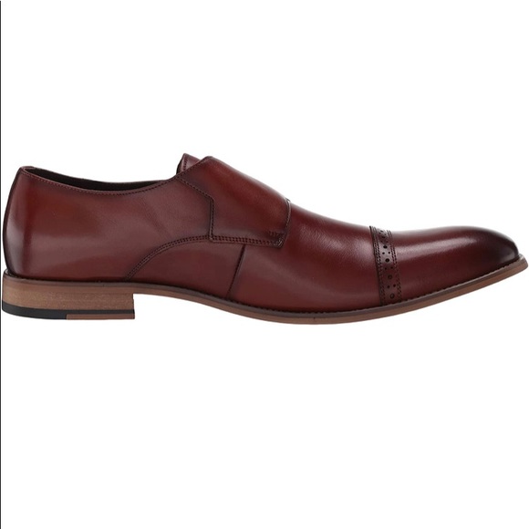 STACY ADAMS Men\'s Desmond Cap Toe Monk Strap Loafe main image 9
